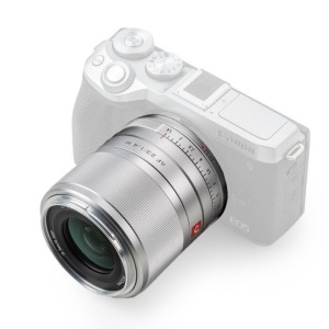 Viltrox AF 23mm f1.4 M, Obiectiv cu montura Canon EF-M, APS-C, Silver