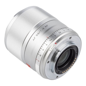 Viltrox AF 56mm f1.4 XF Silver, Obiectiv cu montura FUJIFILM X, APS-C