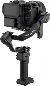 Zhiyun Crane 4 Gimbal COMBO- Echilibru Perfect, Moduri Versatile de Filmare, Lumină Fill 10W, Control Bluetooth, Ecran Tactil Color