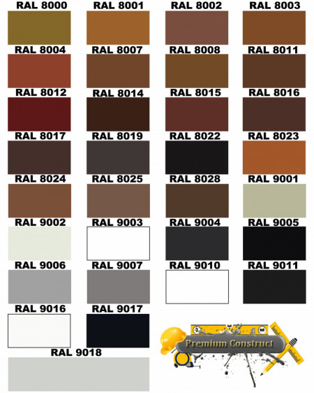 Vopsea poliuretanică IZOCOR VP 25 kg – strat protector și decorativ pentru beton, metal și lemn - Img 7