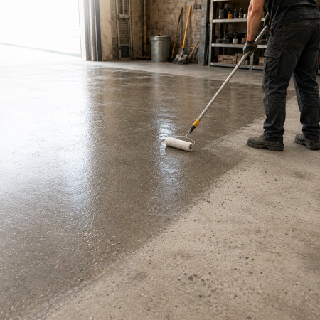 Sigilant pentru pardoseli din beton IZOCOR APB Seal 5 kg – protecție și aspect lucios pentru beton - Img 2
