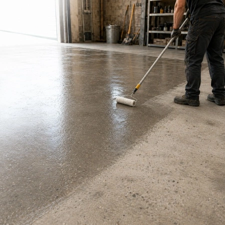 Sigilant pentru pardoseli din beton IZOCOR APB Seal 5 kg – protecție și aspect lucios pentru beton - Img 2