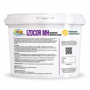 Membrană elastică hidroizolantă IZOCOR MH 20 kg – hidroizolație pentru acoperișuri, rezervoare, băi și fundații