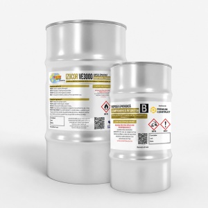 Vopsea epoxidică IZOCOR VE3000 25 kg – strat protector și decorativ pentru beton și metal