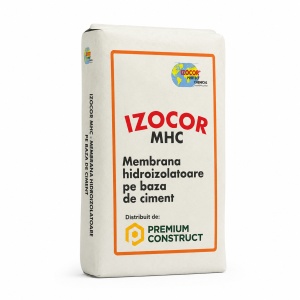 Membrană hidroizolatoare din ciment IZOCOR MHC 25 kg – pentru hidroizolații la interior și exterior