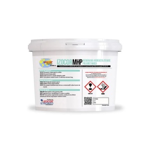 Membrană hidroizolatoare poliuretanică IZOCOR MHP 20 kg – pentru fundații, terase, rezervoare și hidroizolații permanente