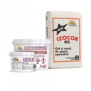 Mortar epoxidic IZOCOR MS 29,6 kg – pentru protecție, reparații și lipire pe beton sau metal