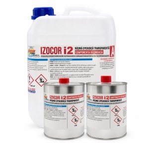 Rășină epoxidică transparentă IZOCOR I2 7 kg – pentru turnare strat gros, lemn și obiecte decorative