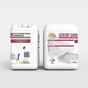Soluție antimucegai IZOCOR SAM 20 kg – tratament pentru suprafețe poroase la interior și exterior