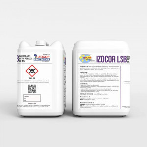 Lac sigilare beton pe bază de apă IZOCOR LSB 10 kg – lac transparent lucios pentru beton interior și exterior