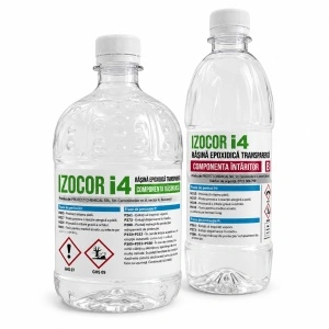 Rășină epoxidică transparentă IZOCOR I4 1.5 kg – pentru turnări mici, lemn și încapsulări la interior