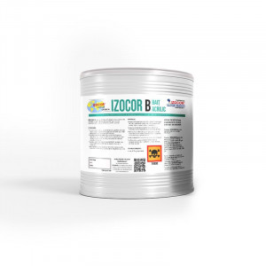 Bait acrilic pentru lemn IZOCOR B 5 kg – protecție și colorare pentru lemn la interior și exterior