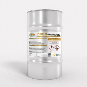 Vopsea alchidică IZOCOR VA 25 kg – vopsea lucioasă pentru metal, lemn, beton și suprafețe compatibile