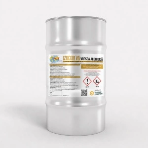 Vopsea alchidică IZOCOR VA 25 kg – vopsea lucioasă pentru metal, lemn, beton și suprafețe compatibile