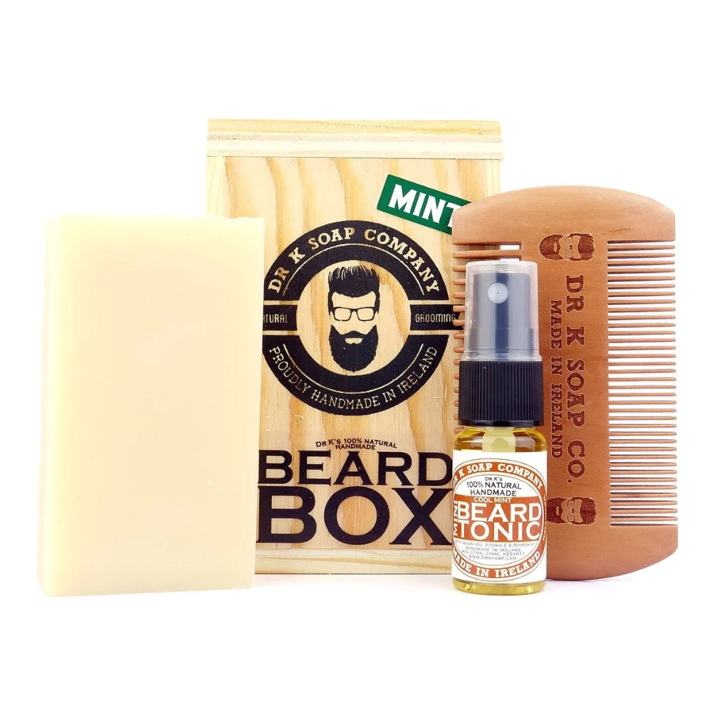 Set ingrijire barba Dr. K Beard Box - Mint