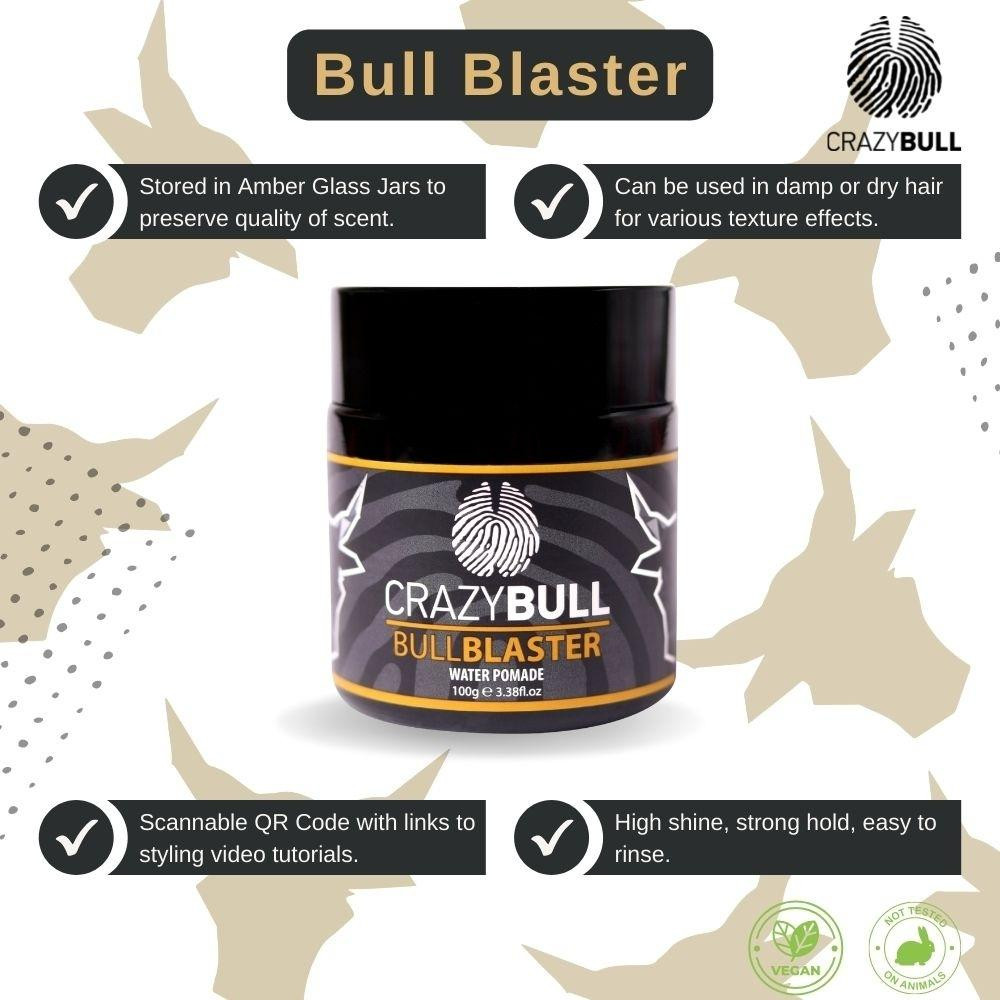 Pomada de par Crazy Bull Bull Blaster Pomade 100ml