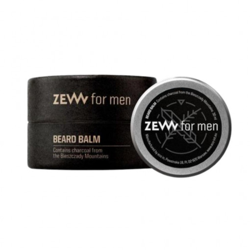Balsam de barba cu carbune ZEW for men 30ml