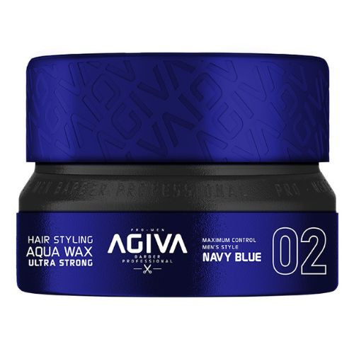 Ceară de păr Agiva Hair Wax 02 Ultra strong - Navy Blue 155ml