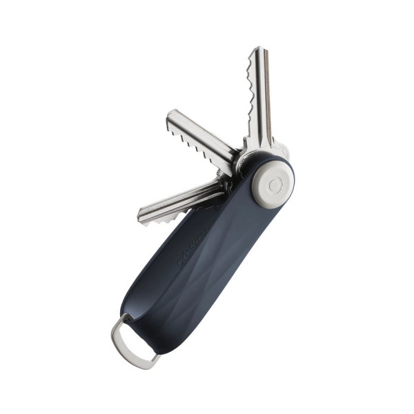 Organizator chei din material polimeric Orbitkey 2.0 Active Midnight Blue
