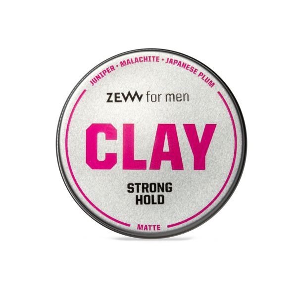 Zew for men Strong Hold & Matte Finish Clay 100ml