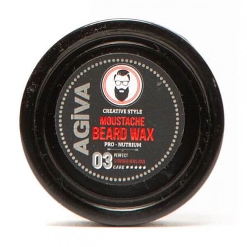 Ceară de barbă și mustață Agiva 35ml
