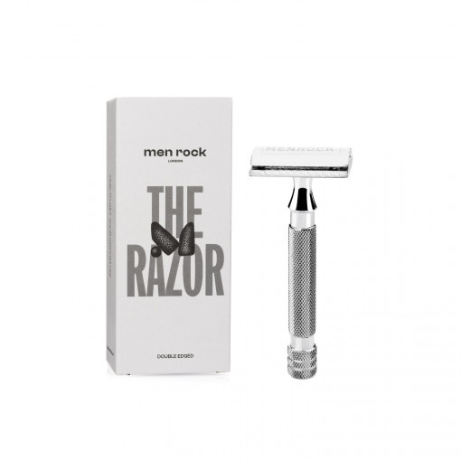 Men Rock Double Edged Razor Closed Comb