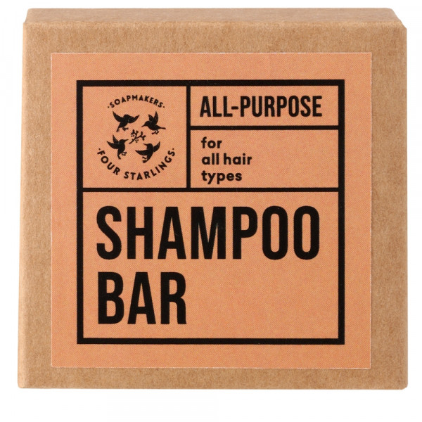 Sampon natural solid pentru par Four Starlings 75g