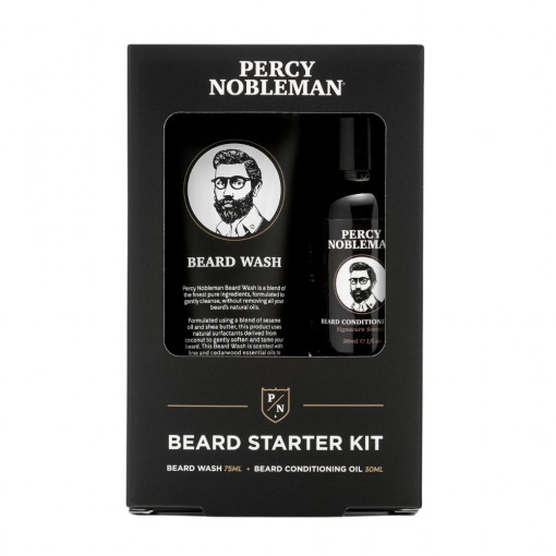Set ingrijire barba debutanti Percy Nobleman