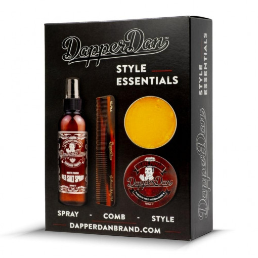 Set îngrijire păr Dapper Dan Essentials Gift Set - Deluxe Pomade