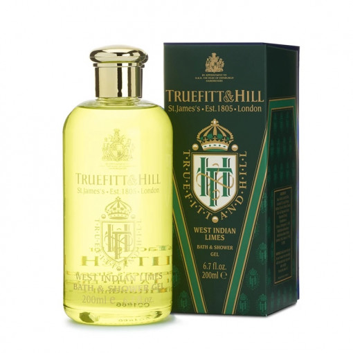 Gel de duș Truefitt & Hill West Indian Limes 200ml
