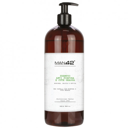 Man 42 Anti-Grease and Anti-Dandruff Shampoo 1000ml