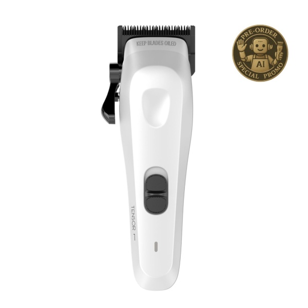 Masina de tuns My Blades Tensor 1 AI Powered - White Edition - PRE-COMANDA