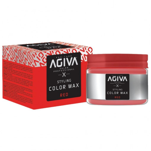 Ceară de păr colorată Agiva Hair Color Wax 05 Red 120gr