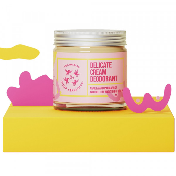 Deodorant crema Four Starlings Delicate cream deodorant - CHECK YOURSELF 60ml