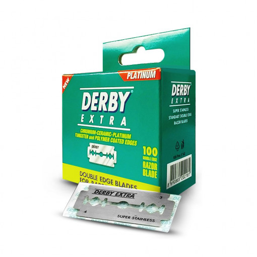 Derby Extra Double Edge Razor Blades (100 Pack)