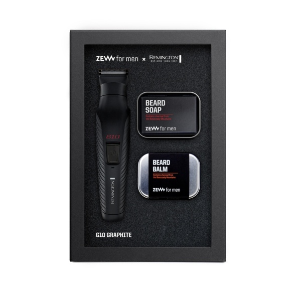 Zew for men x Remington G10 Beard Care Set with Trimmer
