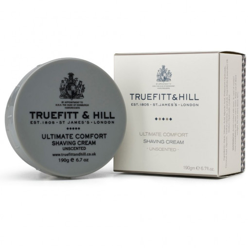 Cremă de ras piele sensibilă Truefitt & Hill Ultimate Comfort Shaving Cream Bowl 190g