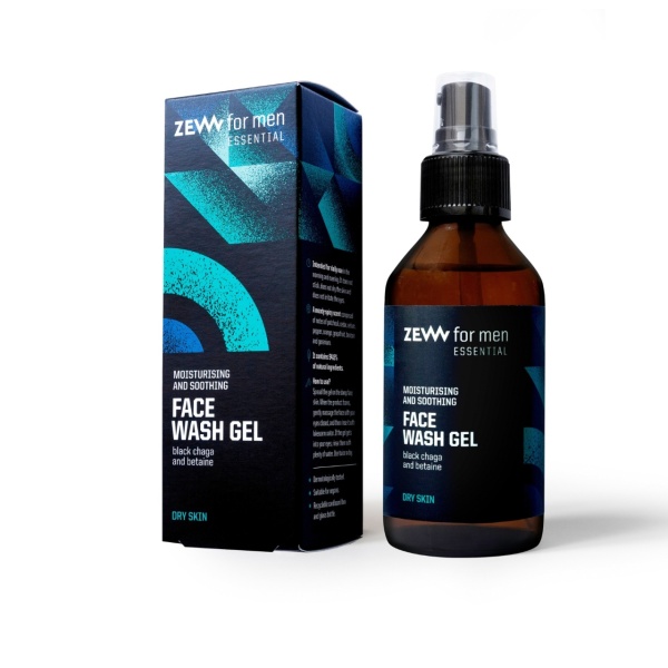 Gel de curatare fata pentru piele uscata Zew for men 100ml