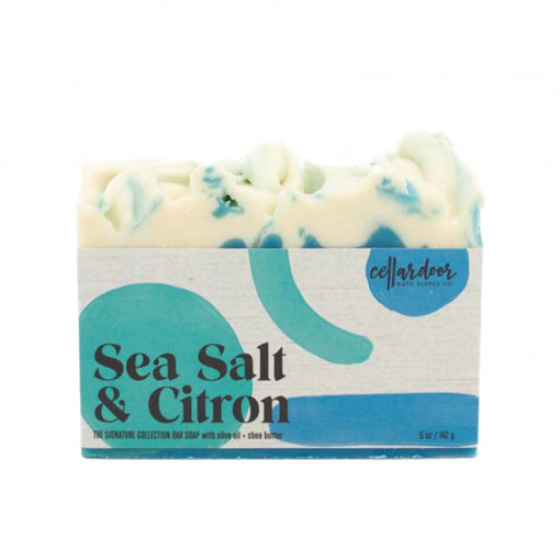 Sapun de corp Cellar Door Bath Supply Co. Sea Salt & Citron 142g