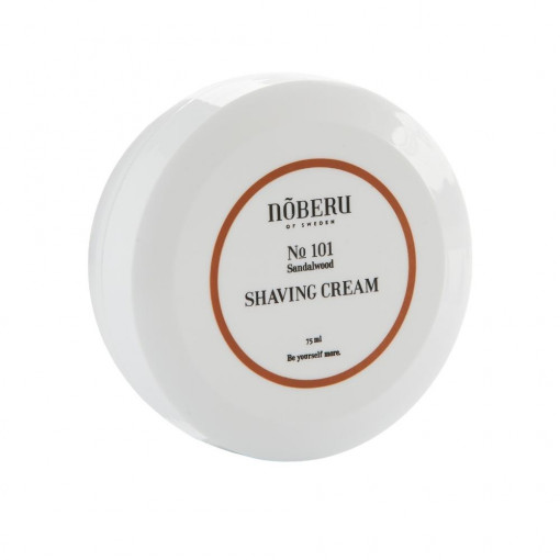 Crema de ras Noberu of Sweden No. 101 Sandalwood 75ml