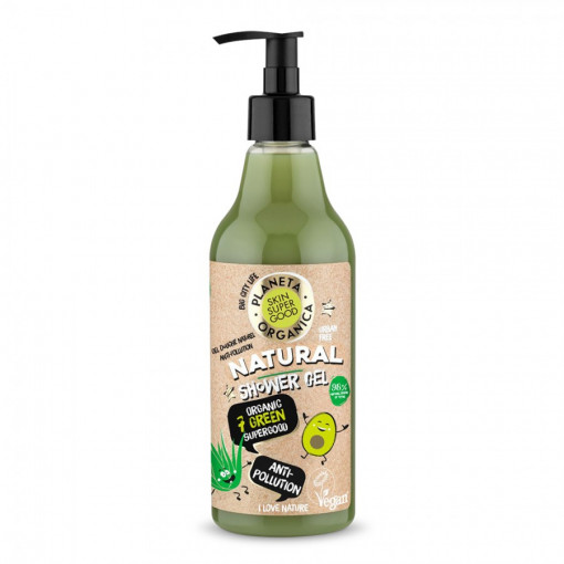 Gel de dus Planeta Organica Skin Super Good Anti Pollution 500ml