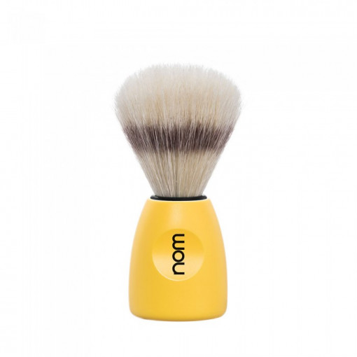 Nom Lasse 41 Lemon Shaving Brush with Boar Bristles