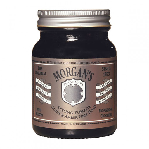 Pomada Morgan's Pomade Oudh & Amber Firm Hold Pomade 100g