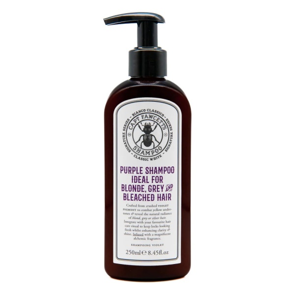 Sampon pentru par grizonat Captain Fawcett Bianco Classico Purple Shampoo 250ml