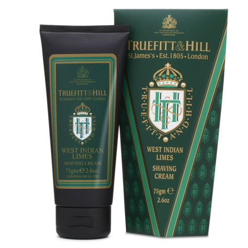 Cremă de ras Truefitt & Hill West Indian Limes Shave Cream Tube 75g
