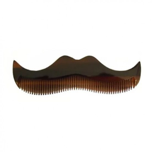 Pieptene de barba in forma de mustata Morgan's Grey Moustache Comb
