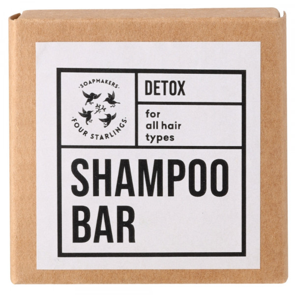 Sampon natural dextoxifiant pentru par Four Starlings Detoxifying Shampoo 75g