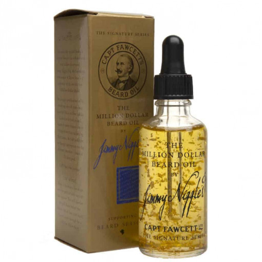 Ulei de barba Captain Fawcett Jimmy Niggles Esq. Million Dollar Beard Oil 50ml