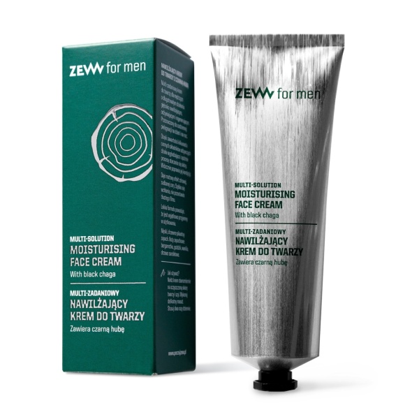 ZEW for Men Face Cream with black chaga and ceramides 80ml