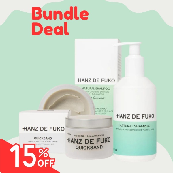 Hanz de Fuko Quicksand & Shampoo promóciós csomag